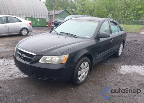 2007 Hyundai Sonata Gls из США, поврежденный, VIN 5NPET46C37H227153
